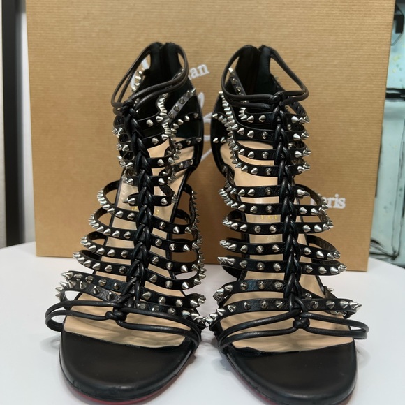 Christian Louboutin Black Heeled Shoes - Picture 4 of 16